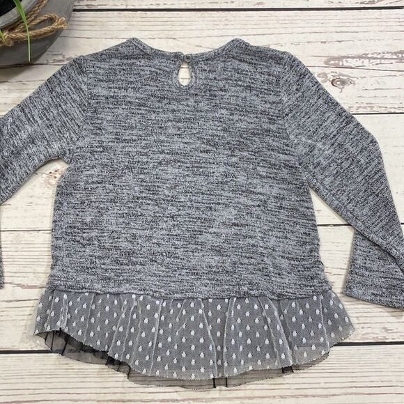 Arizona Jean Co. Tulle Trim Sweater Size 18M - Picture 4 of 6